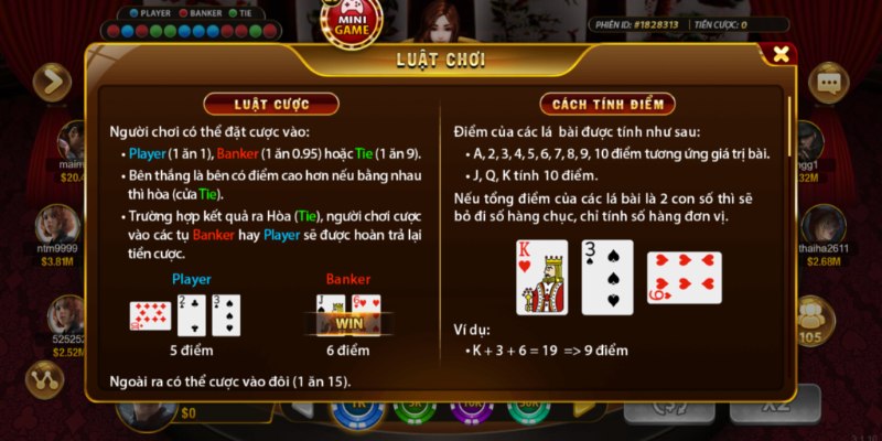 Baccarat Top88 là trò chơi được đầu tư khá lớn, hấp dẫn